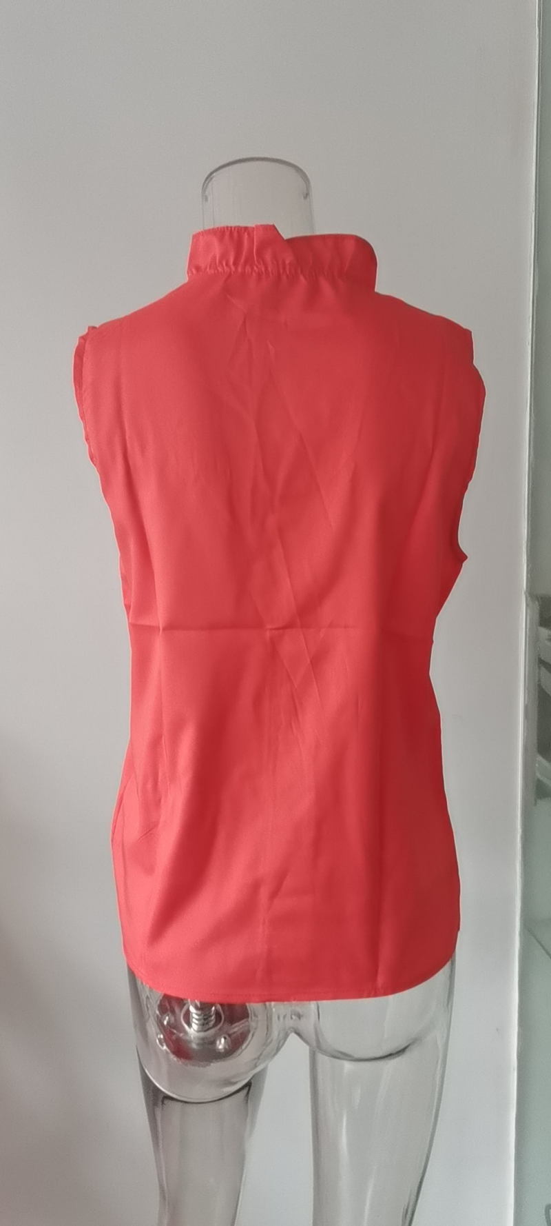 Camicie a maniche lunghe con volant da donna, primavera ed estate_voghion.com