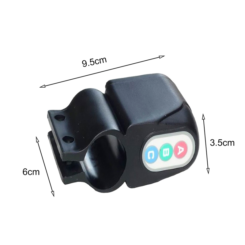 Alarmă de bicicletă Youshi, blocare wireless antifurt, telecomandă ABS, alarmă vibratoare pentru biciclete MTB, șosea_voghion.com
