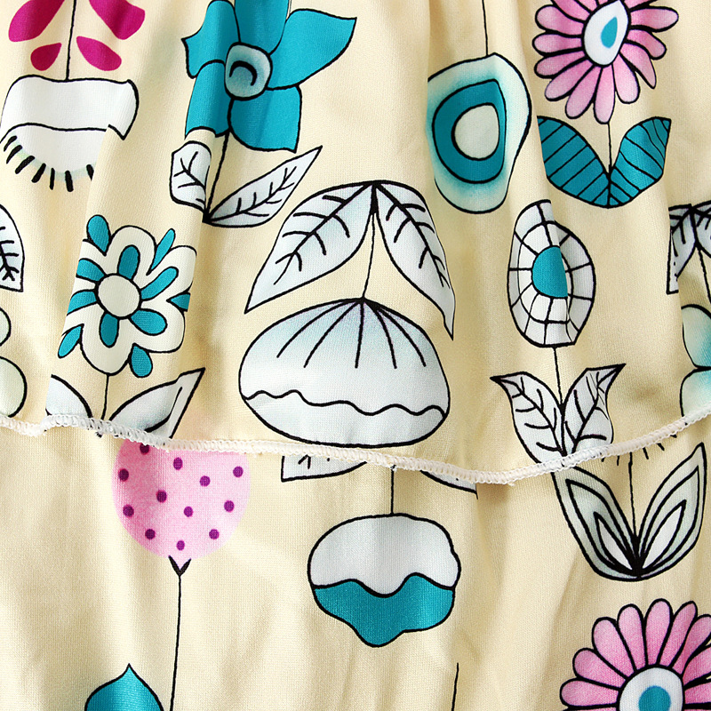 Babykleeder Kanner a Meedercher laangärmlech Blummenkleed Gottesdéngschtkleed + Kappduch zweedeeleg Kannerkleeder Ins_voghion.com