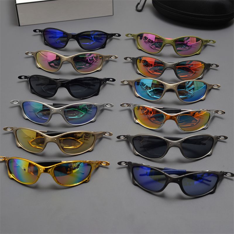 LazyZoom Cyberpunk The Future Sense Of Technology Small Frame Laser Colorful Western Style Round Face Hip-hop Riding Sunglasses_voghion.com