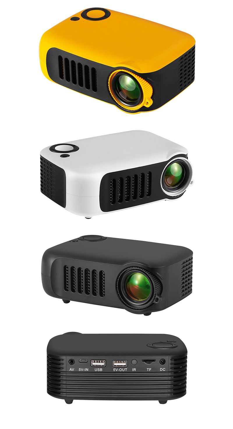A2000 MINI-Projektor für Heimkino, grenzüberschreitendes Verkaufsschlagerprodukt, unterstützt Einzelartikel-Dropshipping und Großbestellungen_voghion.com