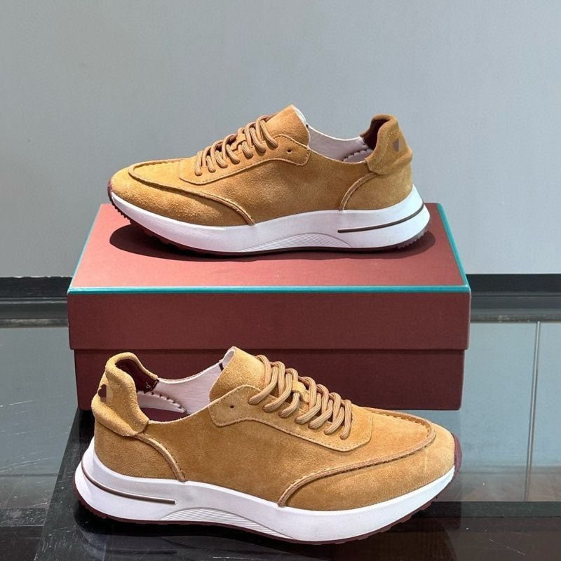 Chaussures en cuir polyvalentes pour hommes, baskets tendance, confortables et décontractées à semelle souple, de Guangzhou Goods_voghion.com