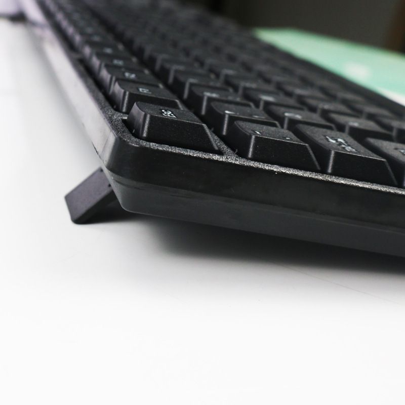Clavier à l'ancienne pour ordinateur de bureau, port PS/2, filaire, tête ronde, interface circulaire, bureau, maison_voghion.com