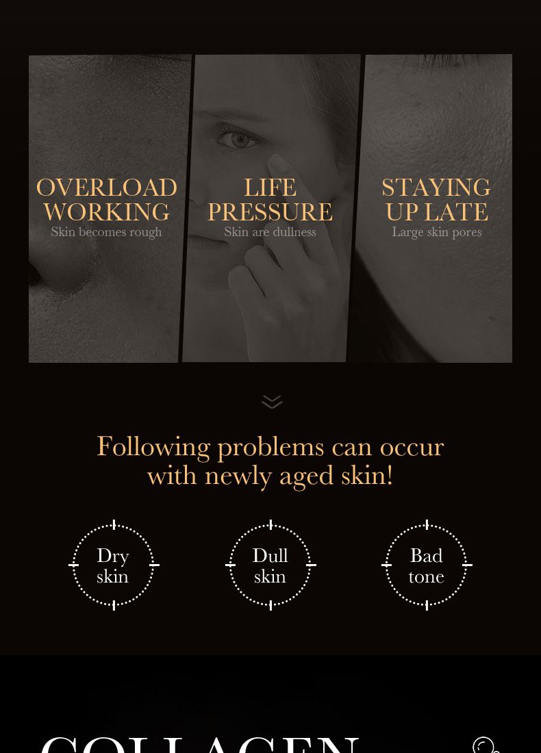 Crème hydratante visage au collagène Full English Pearl 70 g SADOER_voghion.com