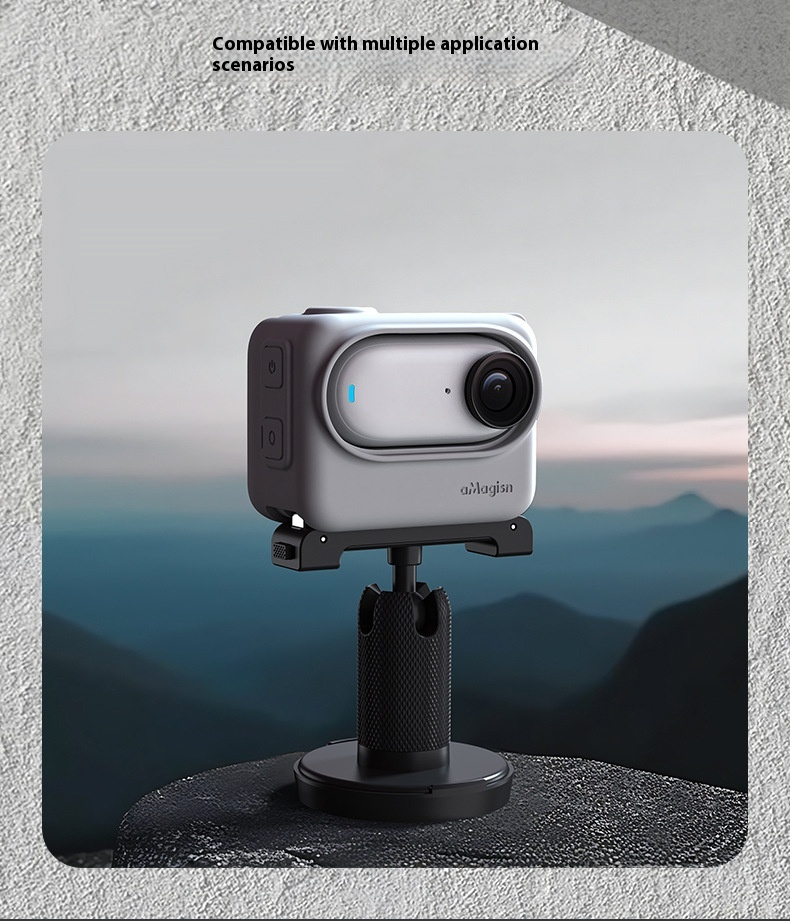 aMagins Insta360 GO3S/GO3 Thumb Camera Silicone Lens Protective Case - Soft Silicone Cover For GO3 Action Camera_voghion.com