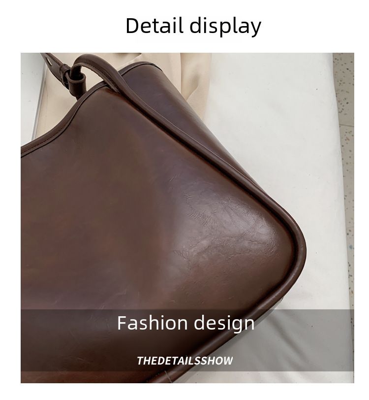 Bag Women's 2023 New High-end Sense Large Capacity Commuter Tote Bag Simple All-match One-shoulder Underarm Bag Women's Bag_voghion.com