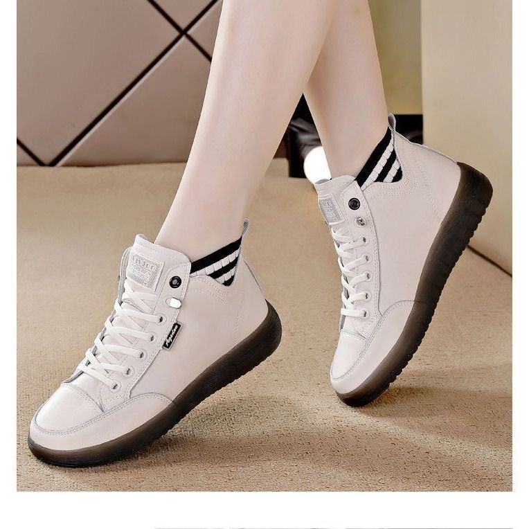 Weiche Leder-Freizeitschuhe für den Frühling_voghion.com