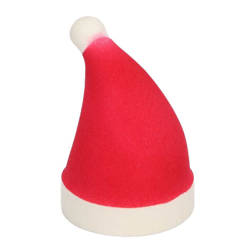 Winkel Pinsel Schwamm Kit Rot Weihnachten Hut Form Make-Up Schwamm Nase Schatten Bru GF0_voghion.com