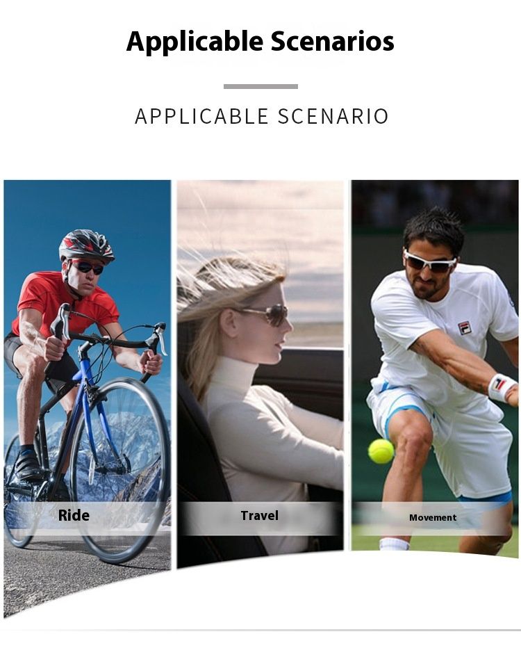 Marathon-Laufbrille, polarisierte Sport-Sonnenbrille mit großem Rahmen für den Außenbereich, winddichte Fahrradbrille für Herren_voghion.com
