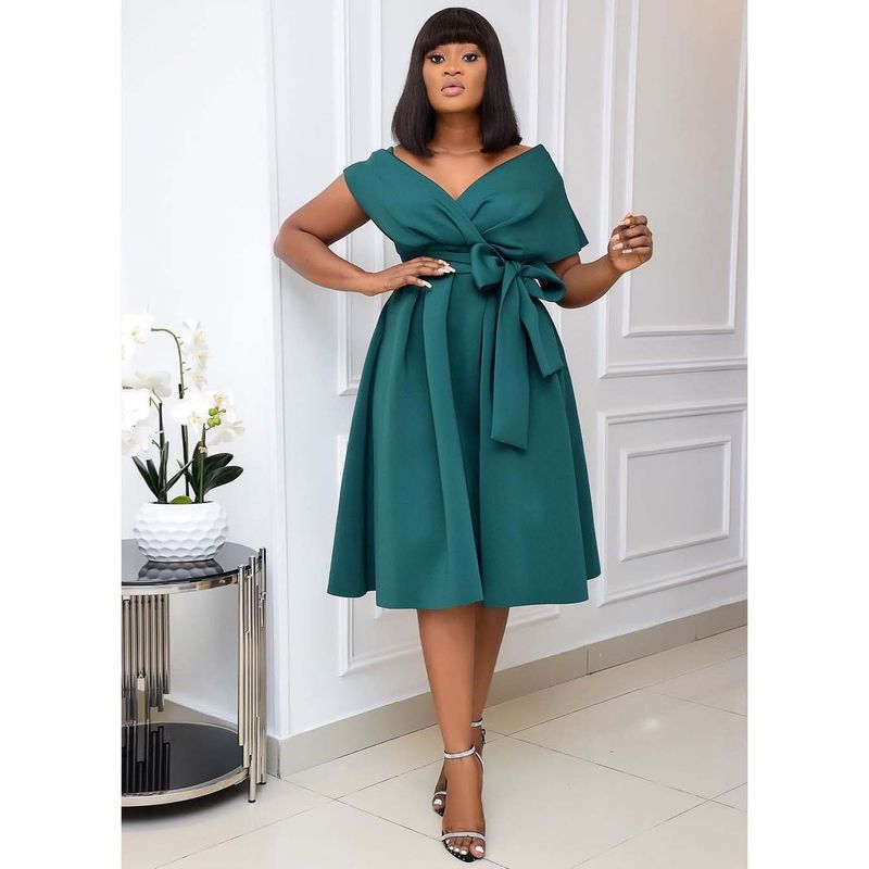 Frauen Herbst Mode Schlanke Spitze Hohl Nähte Afrikanische Große_voghion.com