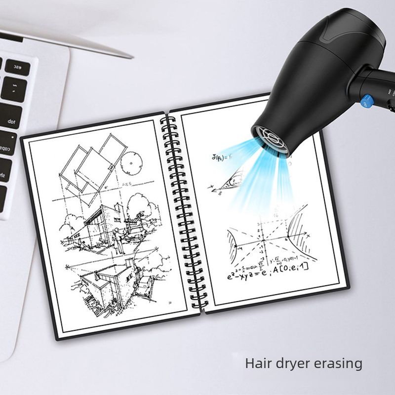 NEWYES PP Series notebook erasable intelligent repeatable writing APP drawing book e-student erasable_voghion.com