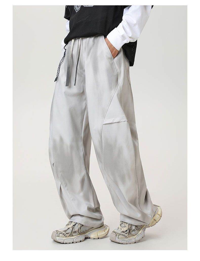 001 Cross-Border High Street American Style Trendy Paratrooper Long Functional Cargo Men's Outdoor Oversized Retro Gradient_voghion.com