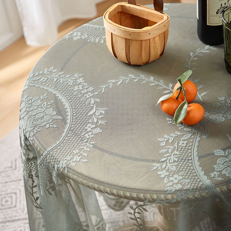 Tovaglia floreale – antiscivolo, resistente al calore, rotonda e rettangolare (90 cm/180 cm/100 x 140 cm) – lavabile in lavatrice, poliestere resistente_voghion.com