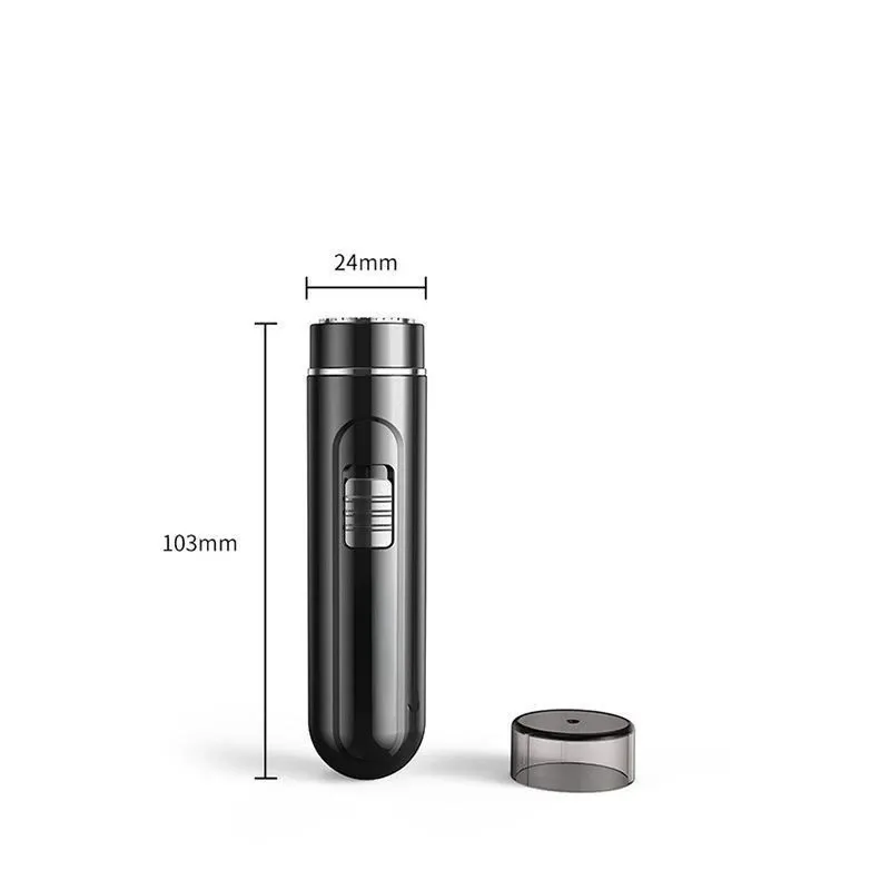 Compact & Convenient Electric Razor For Men - USB Rechargeable, Wet & Dry, Easy One-Button Use - Perfect For Home, Car & Travel!_voghion.com