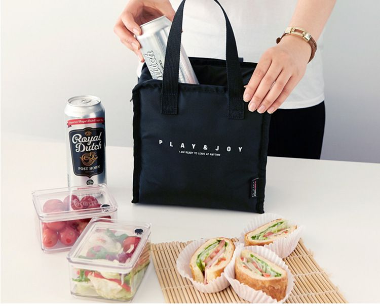 Obědové tašky Nová módní denní obědová taška Pikniková taška Přenosná bento taška Taška na obědový box Sáček na led Velkoobchod_voghion.com