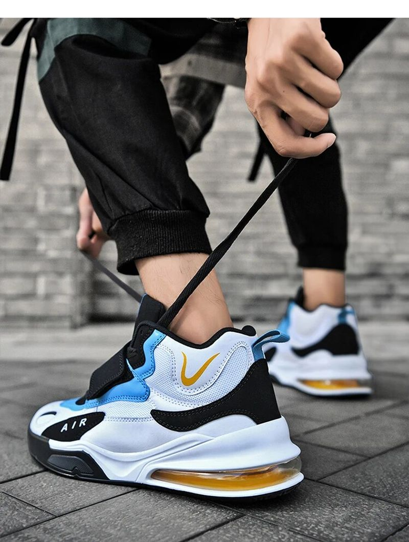 Gepolsterter 2023 Fashion Unisex Trainingsschuh Damen Indoor Sports Herren Basketballschuh_voghion.com