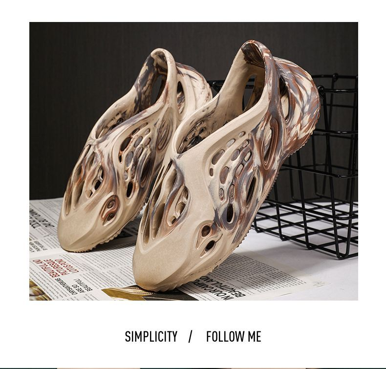 Tolle einheimische Sommersandalen, lässige Sportschuhe mit mittelgroßen Löchern, einfache, stylische Herren- und Kinderschuhe_voghion.com