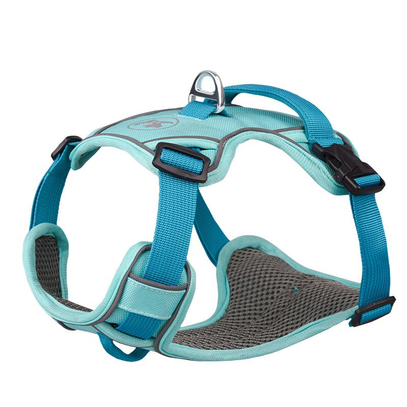 Coleira anti-explosão para animais de estimação, estilo colete, coleira refletiva e à prova d'água para cães pequenos e médios_voghion.com