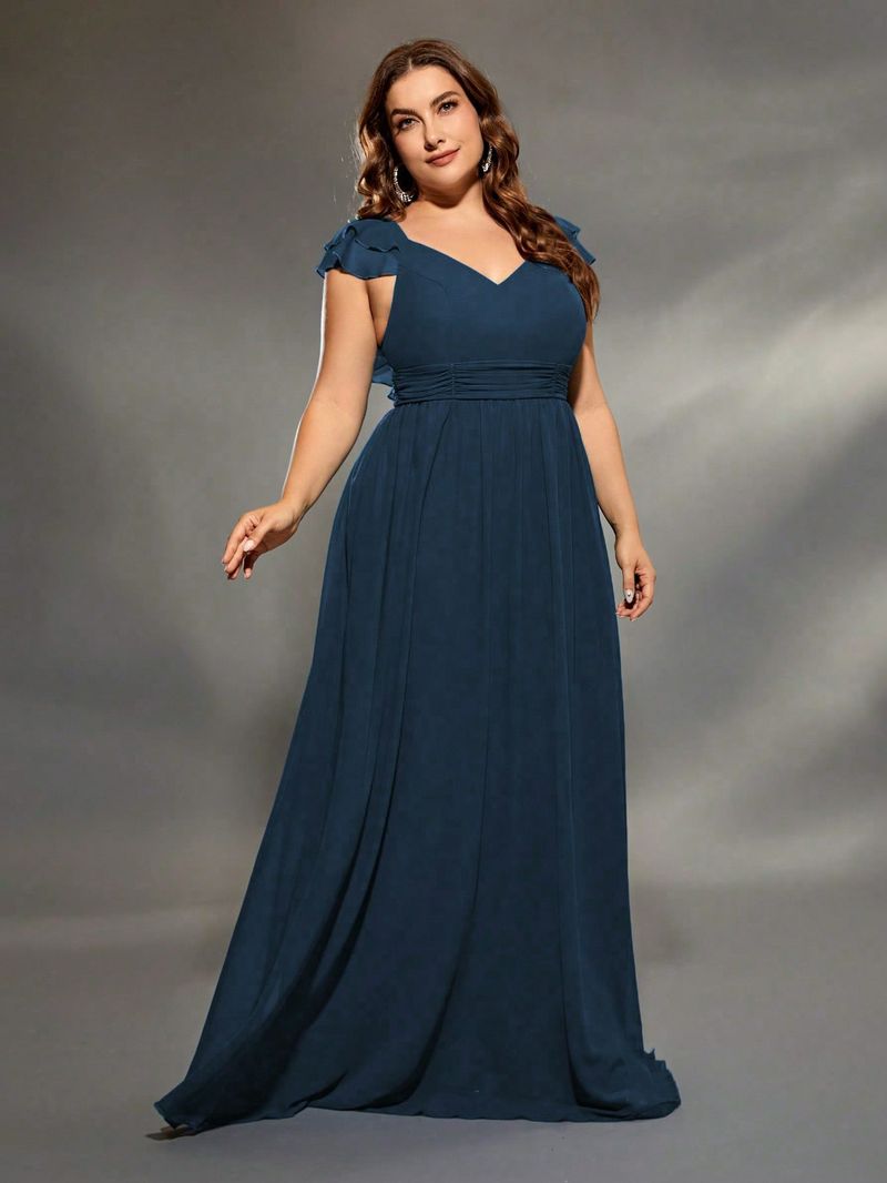 Elegantes Umstandsabendkleid für Damen – langärmliges, schulterfreies Abendkleid für Schwangere, Büro- und Partykleidung_voghion.com