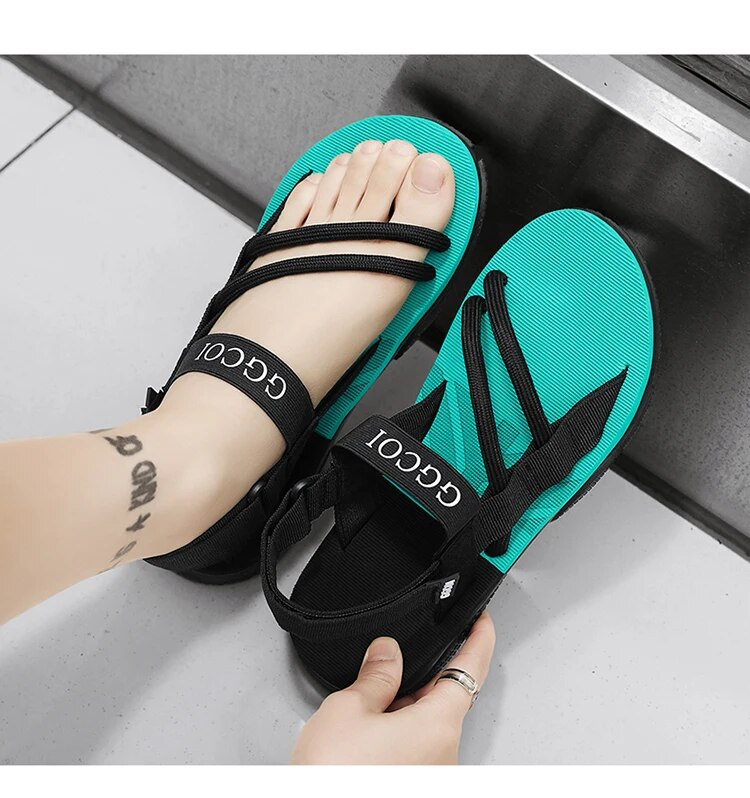 Sandalen Sommer Anti-Kollisions-Zehe Outdoor und Freizeit Herren Wanderschuhe Strand Watschuhe_voghion.com