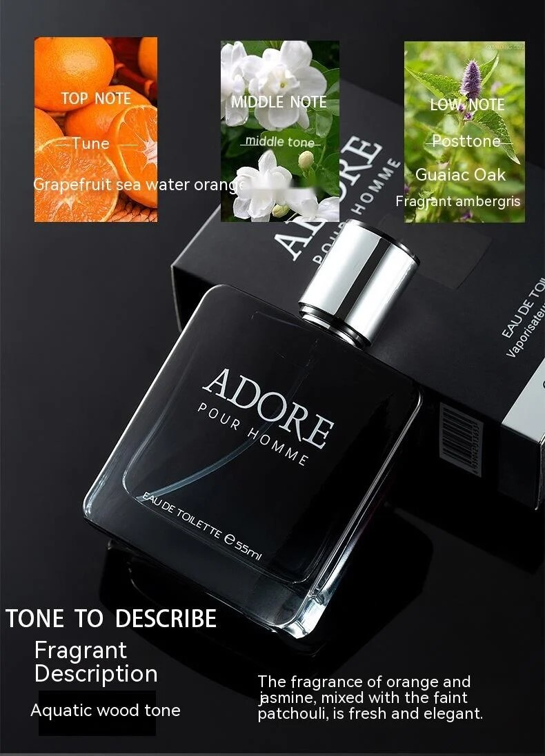2023 New Hot Perfume Beautiful Gentleman Perfume 55ml Spray Long Lasting Fragrance Fresh Cross Border Best Seller_voghion.com