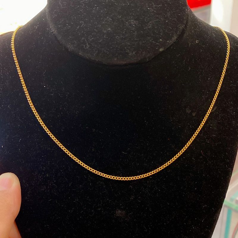 Collana cubana in ottone placcato oro, autentica moda, con catena laterale lunga, per coppie di uomini e donne, frusta per cavallo_voghion.com