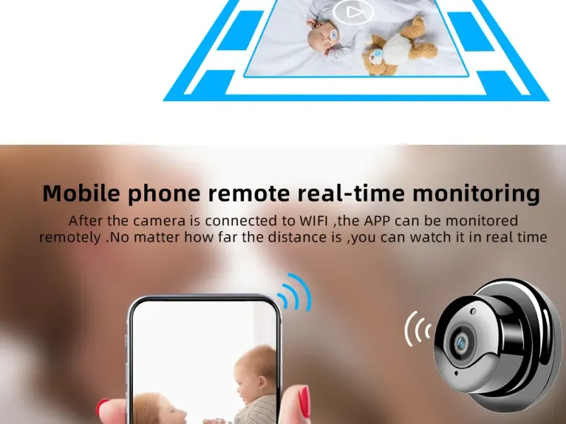 1080P HD mini Wifi kamera nevidljiva Espia kamera pametna kućna sigurnost IP web kamera daljinski nadzor IR noćni vid mala_voghion.com