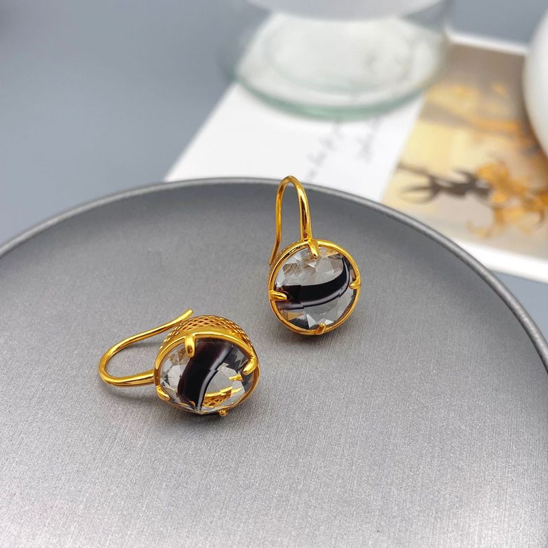 Squisita borsa coreana a rete scavata intarsiata con diamanti scintillanti in vetro, ganci di lusso leggeri, versatile da donna_voghion.com