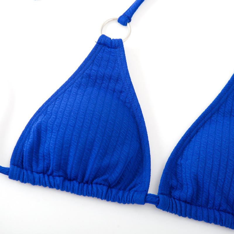 2024 New Sexy Solid Color Beach Set Bikini_voghion.com