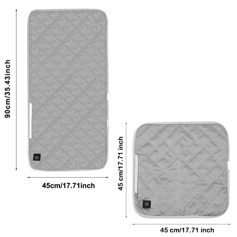 Tappetino riscaldante USB in grafene, cuscino riscaldante con controllo intelligente della temperatura per cuccia per animali domestici da esterno, coperta elettrica portatile_voghion.com