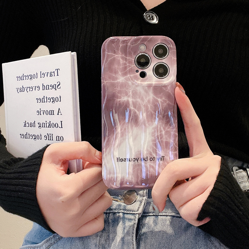 Blooming starry sky suitable for Apple 14promax mobile phone case iphone13 new 12 couple 11 wavy pattern soft shell_voghion.com