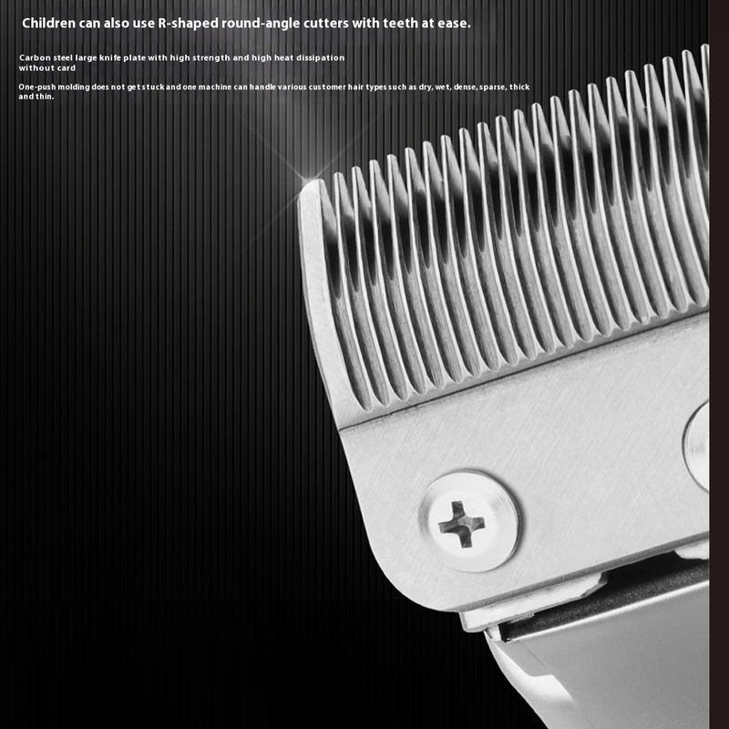 Hair Pusher Salon Specifik Elektrisk Oil Carving Clipper Hårklippare exklusivt för frisörer Bald Head Hårklippare_voghion.com