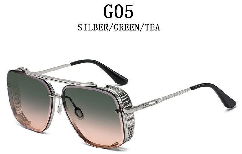 Mode Vintage Steampunk Männer Punk Übergroße Sonnenbrille Frauen Trendy Retro Quadrat Gafas De Sol Hombre Lunette Soleil Femme_voghion.com