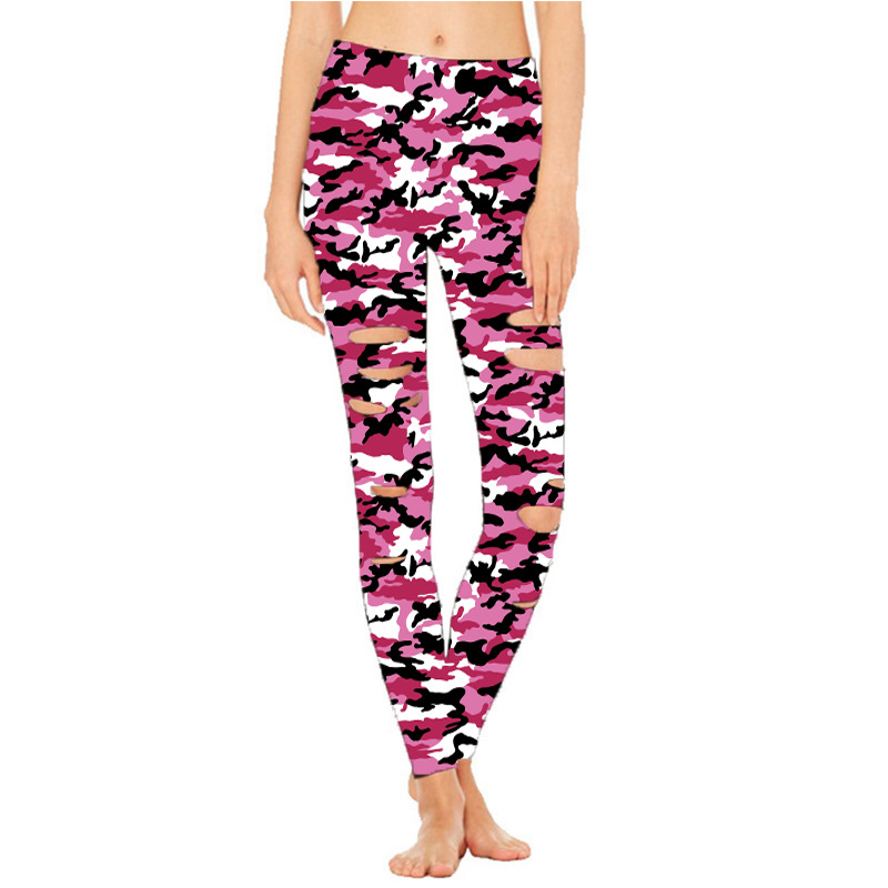 Women's Solid Color Hip-Lifting High-Waist Leggings Plus Size Nine-Point Pants_voghion.com