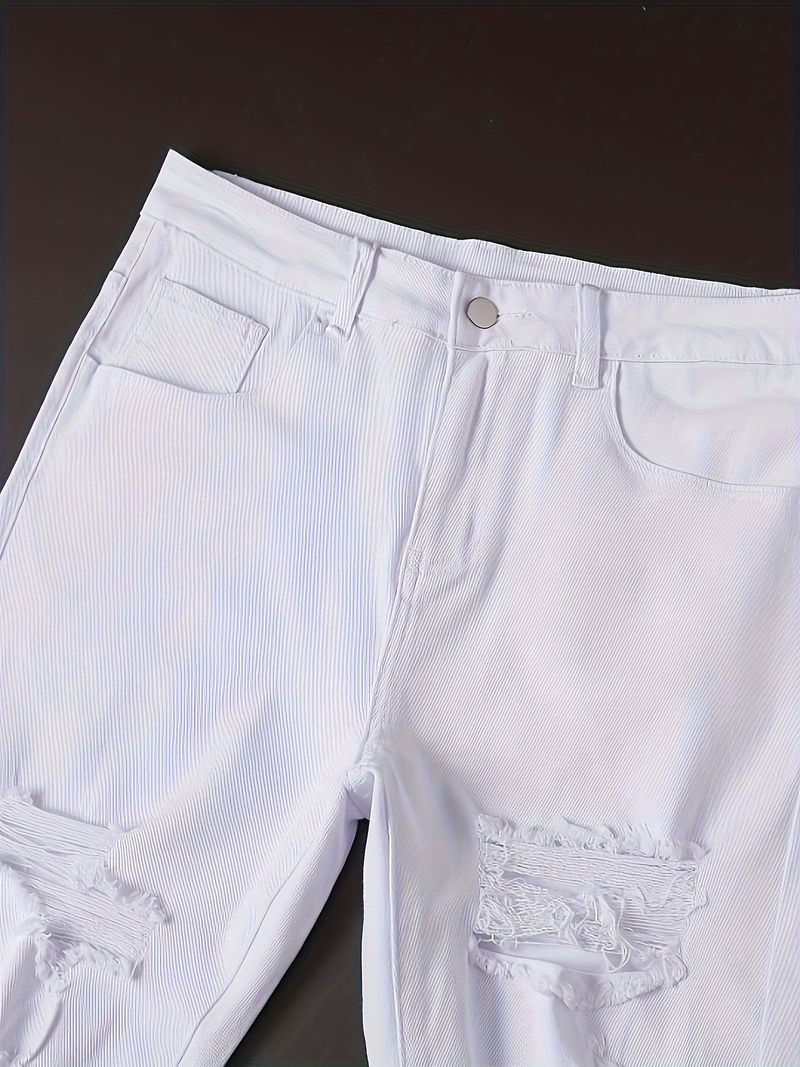 Basis herre skinny tight ripped denim nye herre skinnybukser_voghion.com