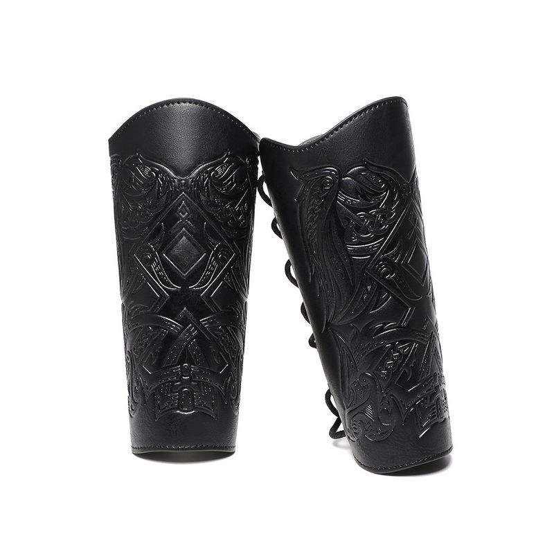 Pulseira Viking em relevo medieval renascentista para cosplay_voghion.com
