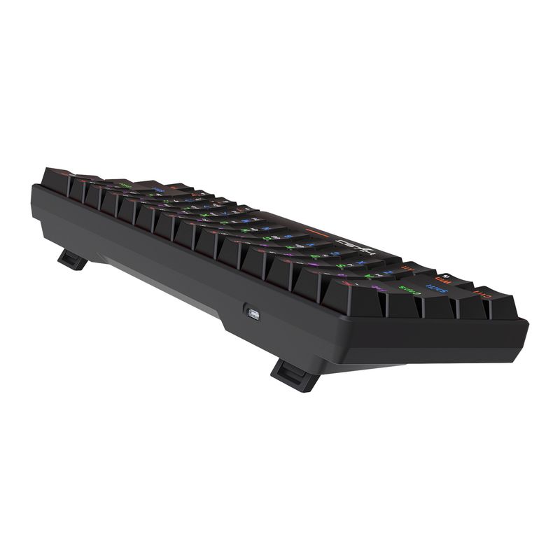 Novo teclado mecânico compacto mini eixo verde 61, sem conflitos de teclas, luz de fundo colorida, mais vendido_voghion.com