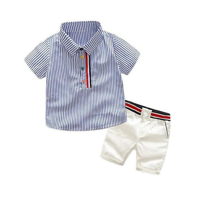 Sommeruniform für Kinder, Unisex, für Säuglinge und Kleinkinder, Gartenschuluniform, Kinderschuluniform aus britischer Baumwolle_voghion.com
