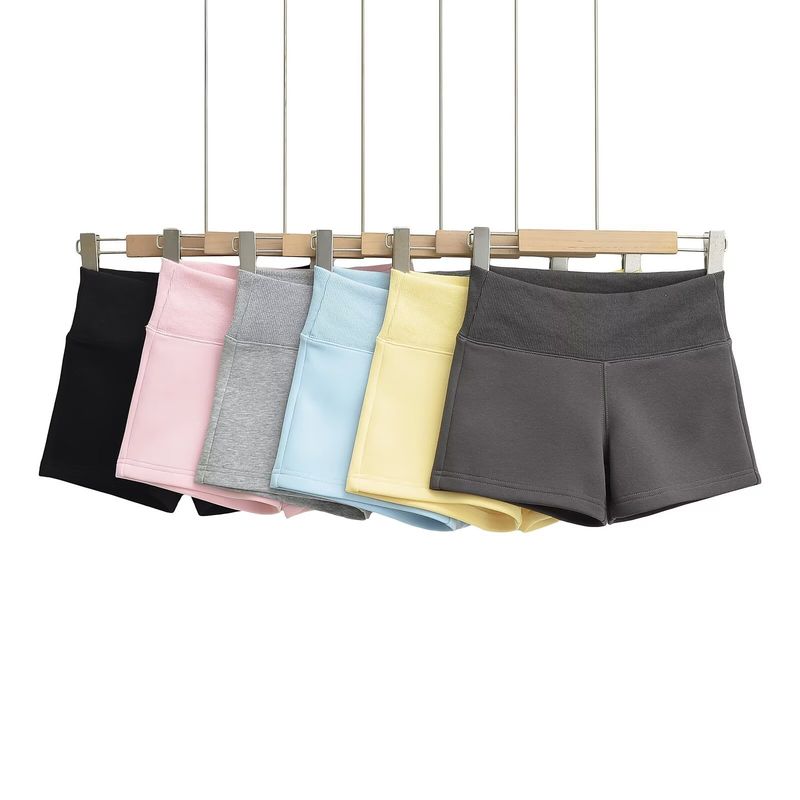Damenbekleidung Sommer Heiße Mädchen Dünne Taillenbeine Lange Schlanke Shorts Mit Niedriger Taille Und Hüfte Schlanke Sporthosen Für Damen All Match Casual Hot Pants_voghion.com