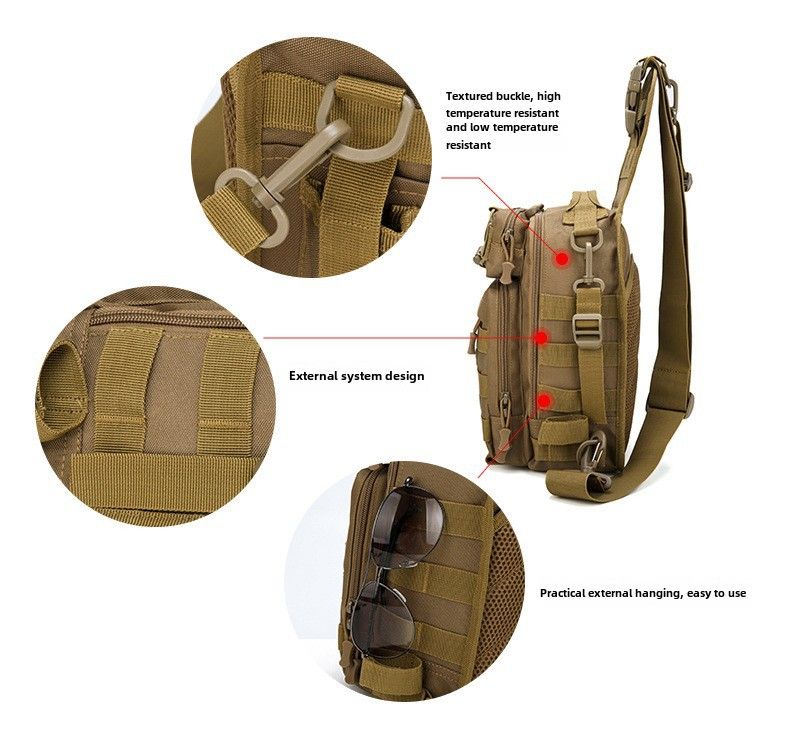 Luya Bag 2018 Nou Rucsac Tactic Camuflaj Geantă de Exterior pentru Bărbați Geantă de Piept Multifuncțională Umăr Crossbody Geantă cu Trei Scopuri_voghion.com