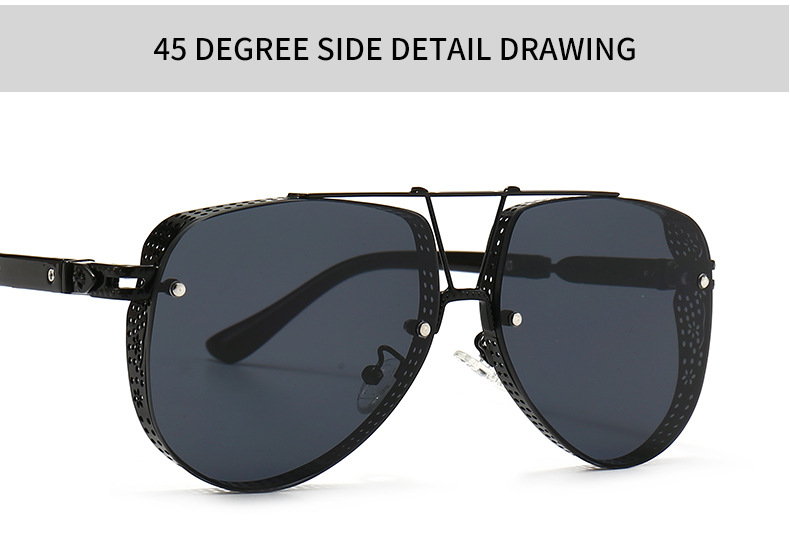 Sunglasses Anti-glare anti-UV polarizer Couple sunglasses_voghion.com