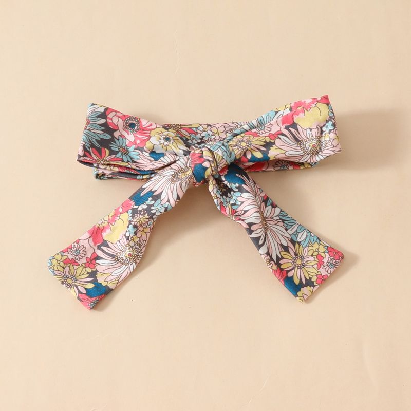 Mother & Kids Baby Girl Double Strap Short Sleeve Button Top Flared Pants Set Solid Color Top Floral Pants Three-piece Set_voghion.com