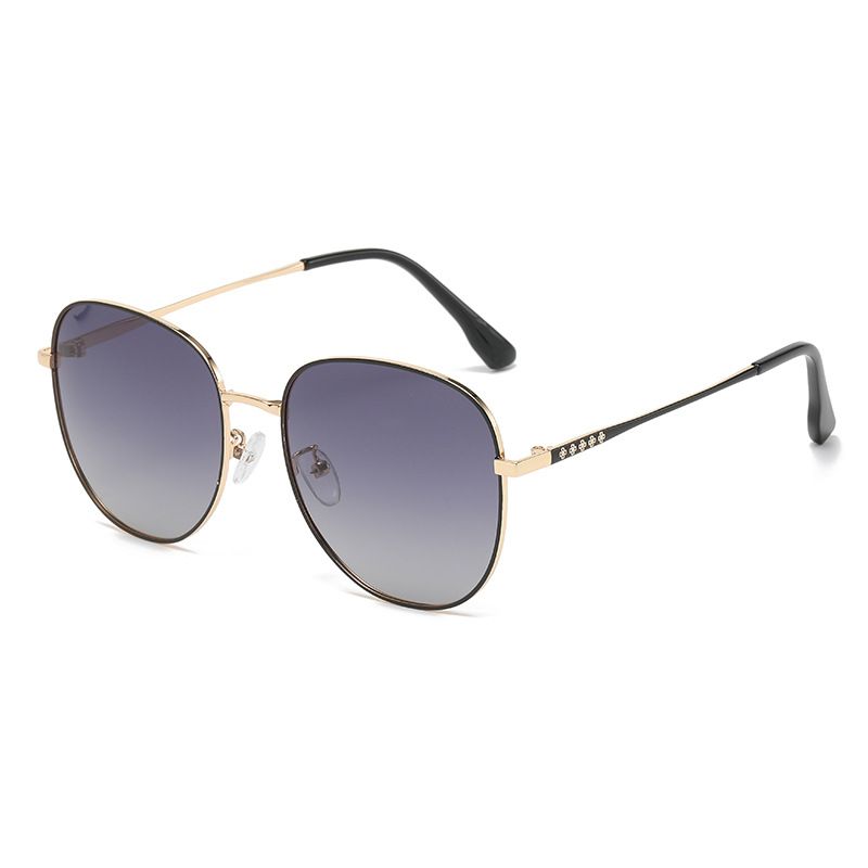 2023 New Driving Polarizing for Women's Sunglasses and Men's Anti UV Fashion Large Frame Glasses_voghion.com