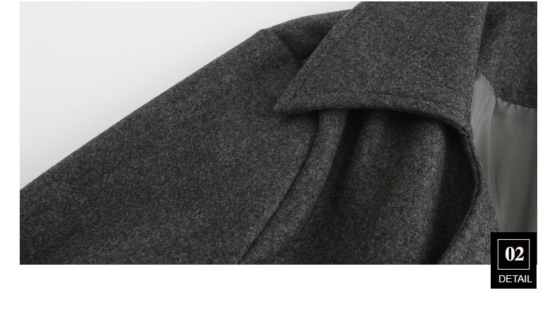 Men's Clothing Autumn And Winter High Quality Thickened Medium And Long Double Breasted Woolen Slim Fit Coat_voghion.com