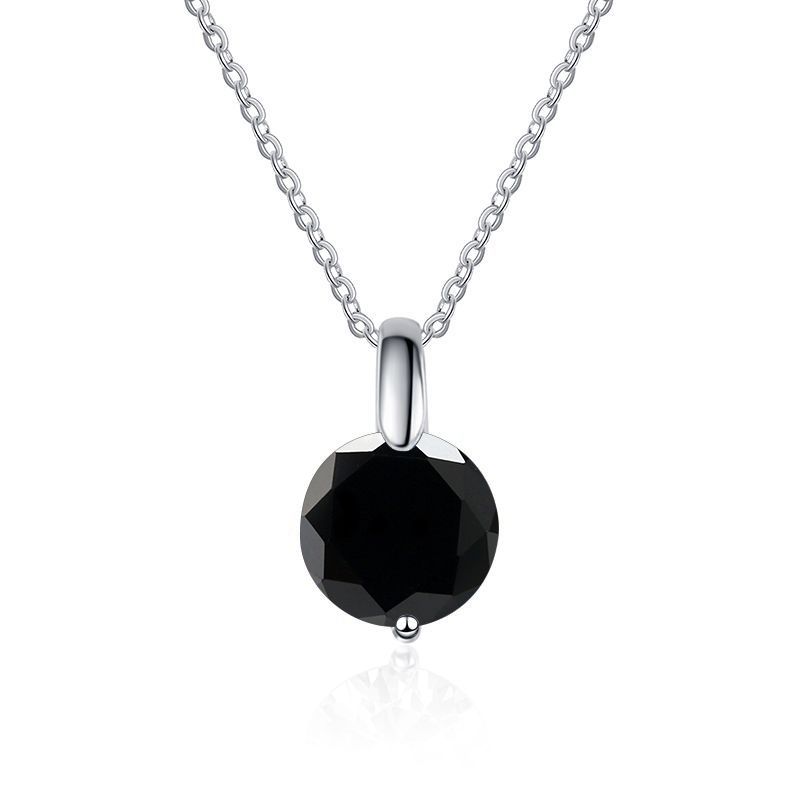 Collana con ciondolo in moissanite autentica Tancise da 1/2/3 carati per donna, gioielli raffinati in argento di alta qualità per matrimoni e feste._voghion.com