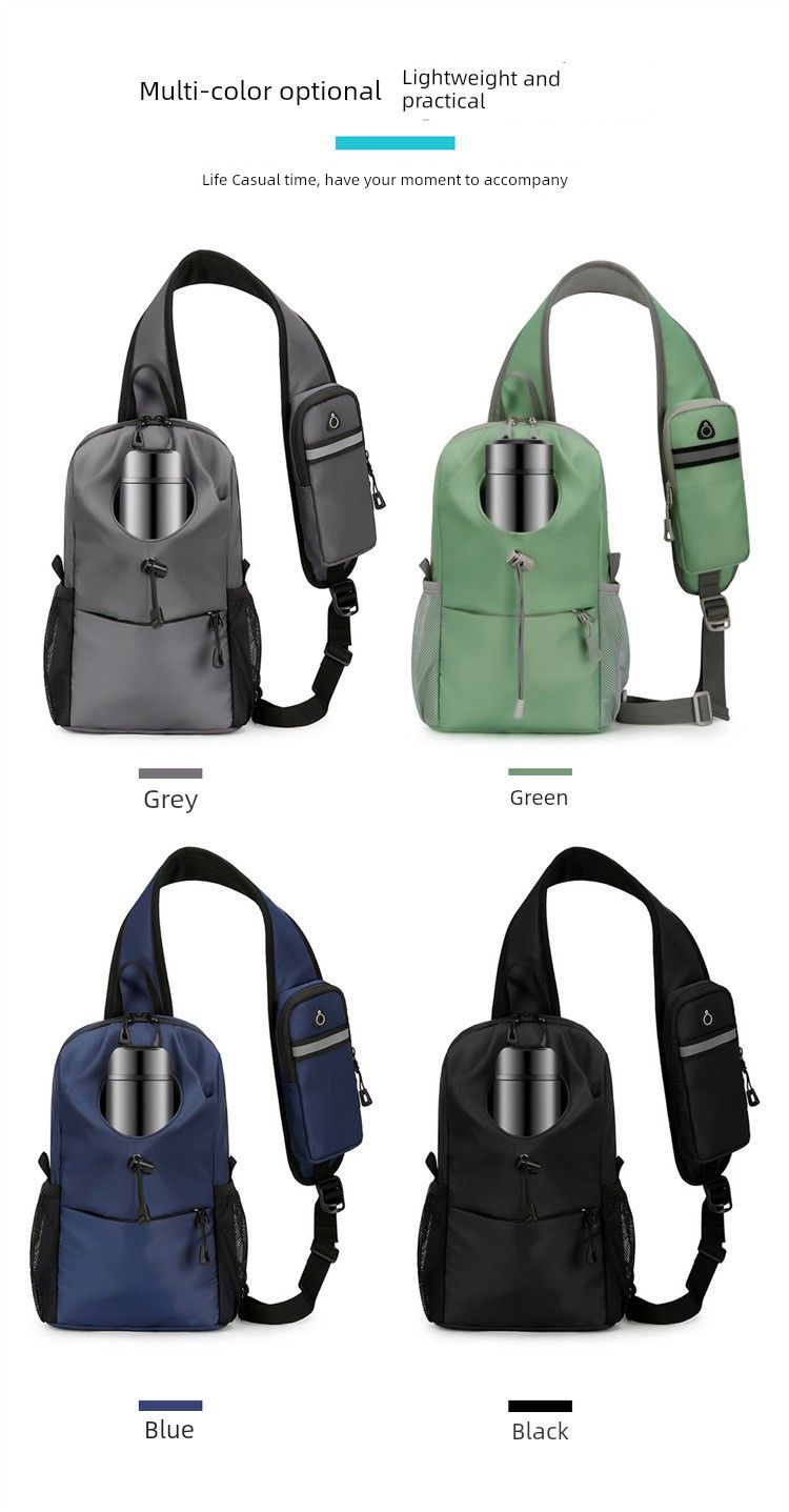 Borsa a tracolla da uomo, da viaggio, per esterni, con capacità per thermos, bollitore, borraccia, cellulare, power bank_voghion.com