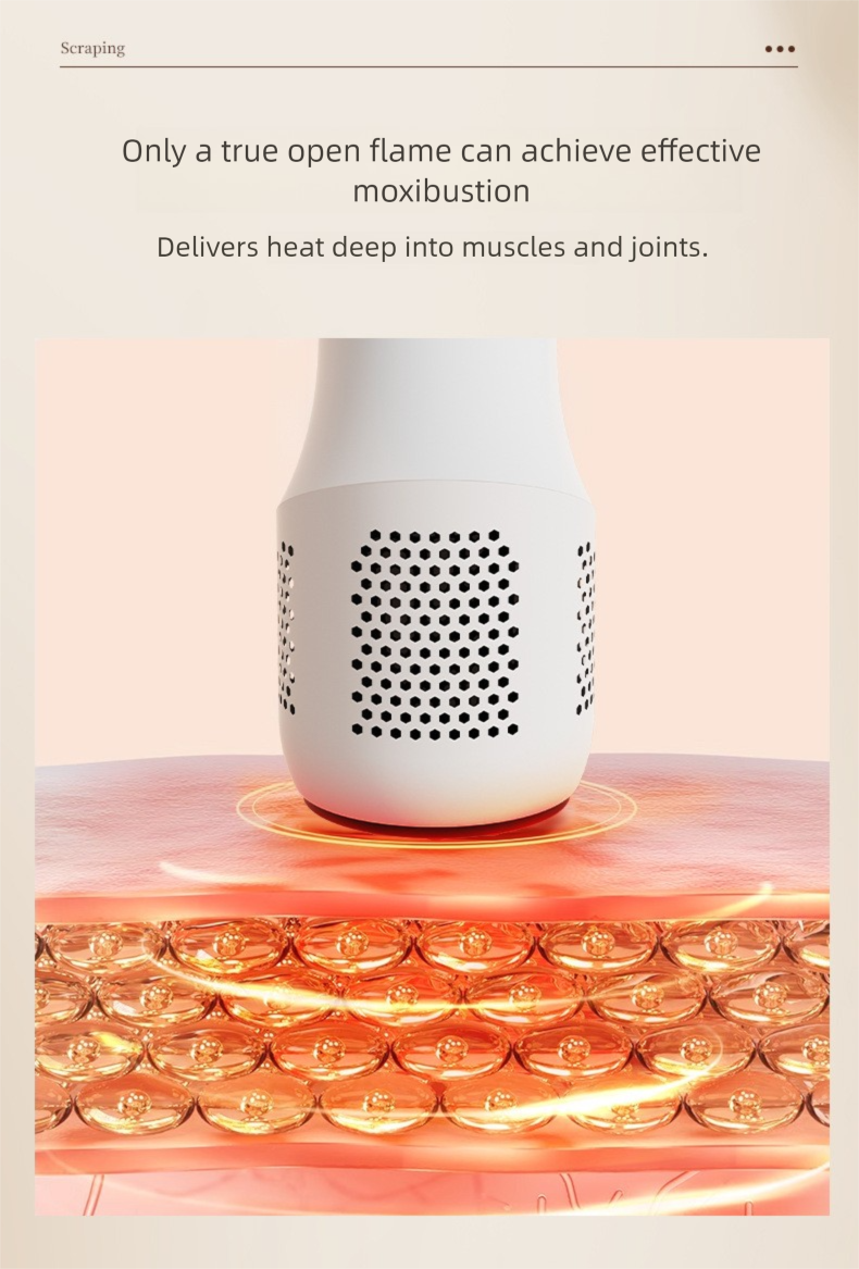 Bian Stone Moxibustion Device, Portable Multi-Functional Handheld Stick For Beauty Massage_voghion.com