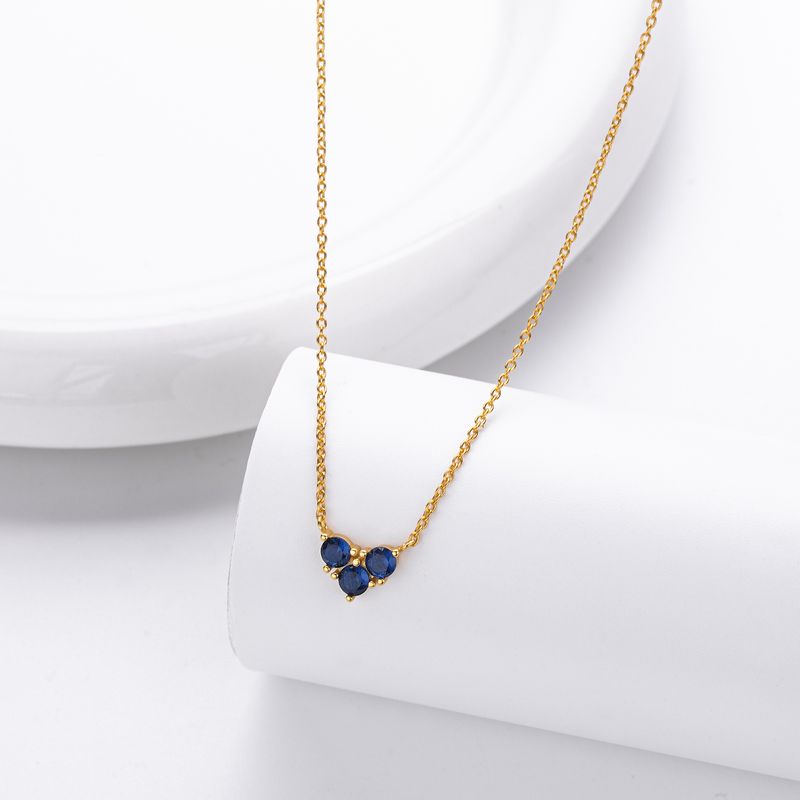 Elegante Halskette mit Herzanhänger für Damen aus 925er Sterlingsilber, mehrlagige Kette mit mehreren Farboptionen, minimalistischer Stil für den Alltag_voghion.com