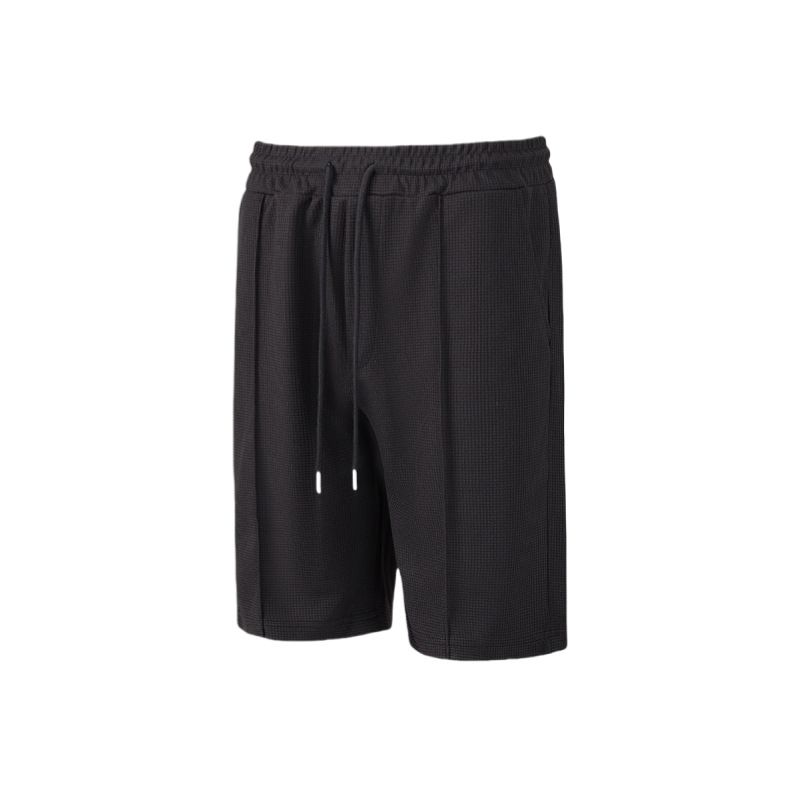 Short de sport ample et décontracté en tricot gaufré pour homme, nouveau style d'été, pantalon de plage_voghion.com