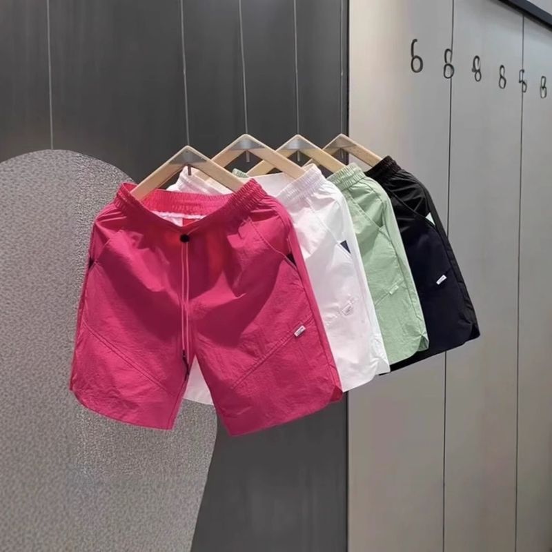 Pantaloncini da uomo estivi americani 2025, nuovi pantaloni a cinque quarti traspiranti, freschi, casual, a gamba dritta, versatili._voghion.com